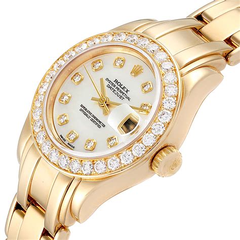 ladies rolex pearlmaster|More.